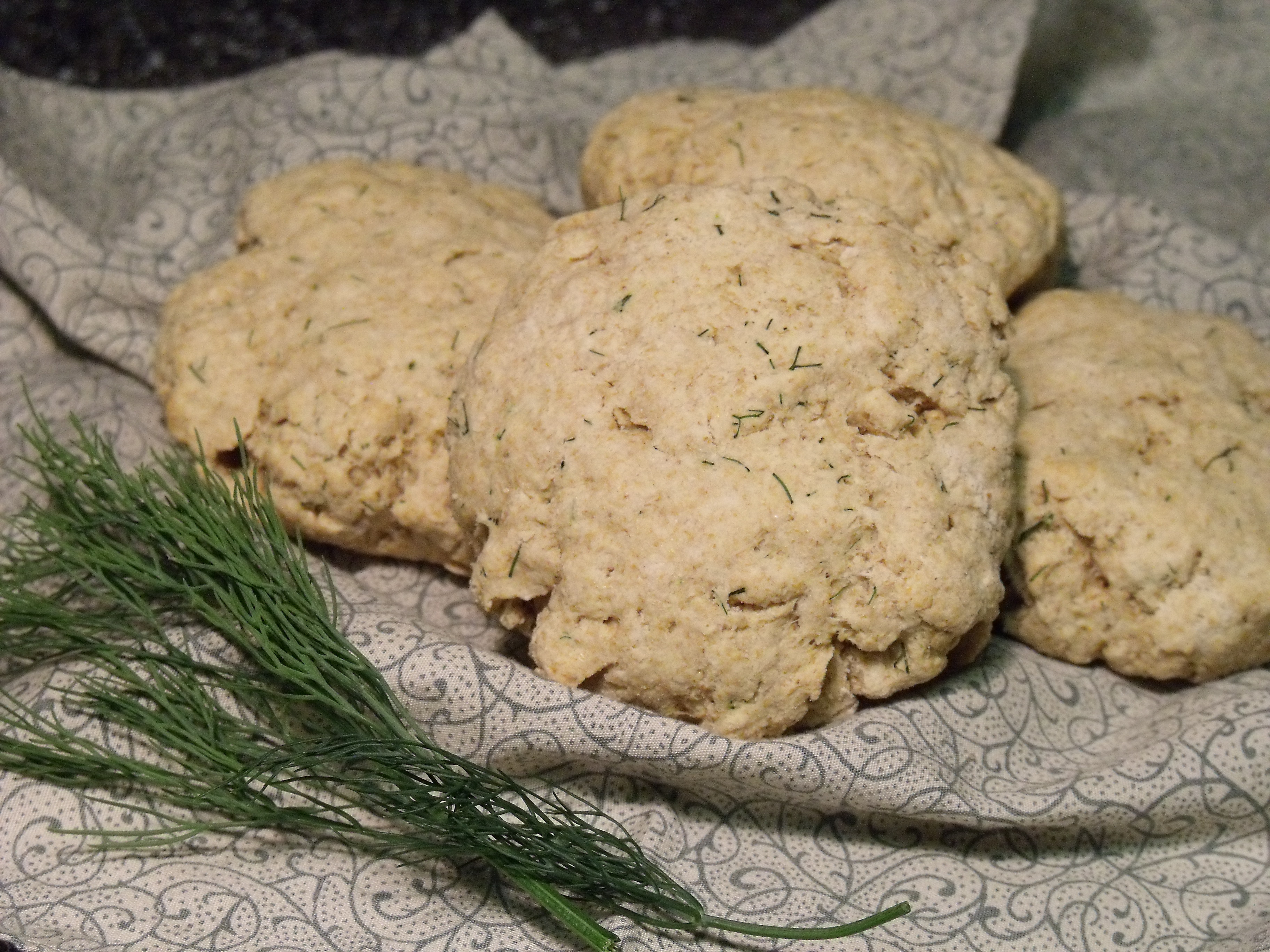 Lemon Dill Biscuit - Curious Cuisiniere