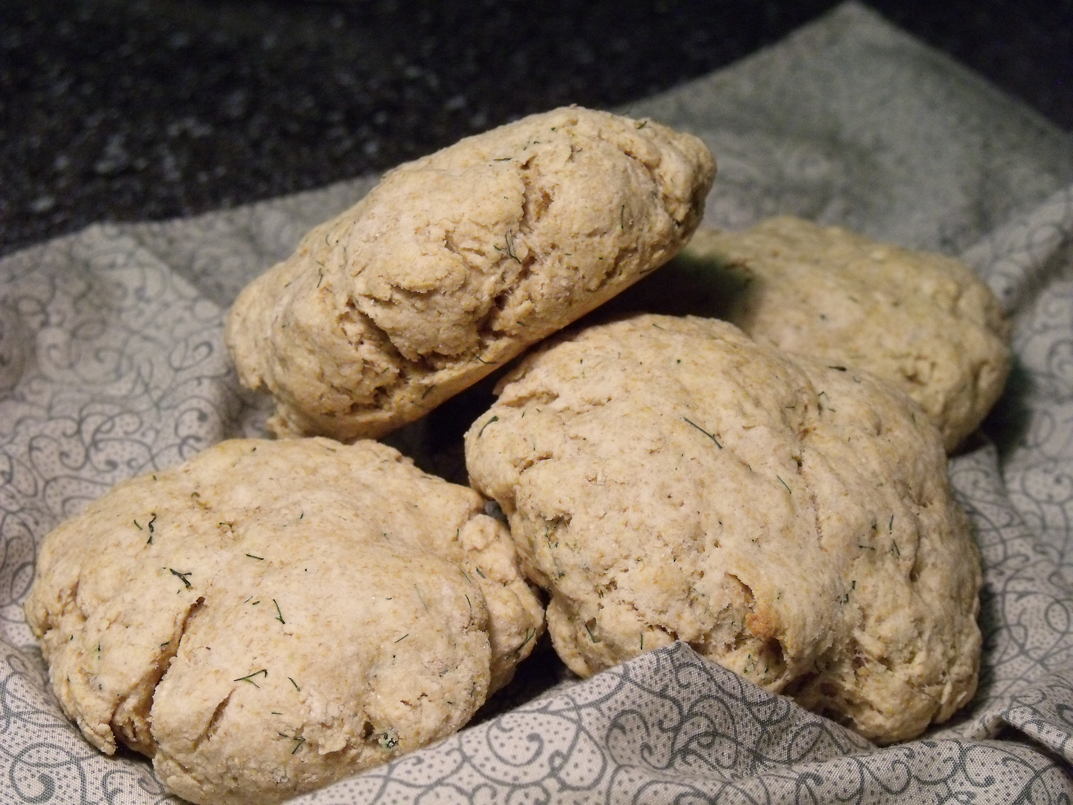 Lemon Dill Biscuit - Curious Cuisiniere