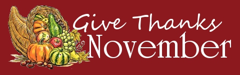 Give Thanks November | Curious Cuisiniere