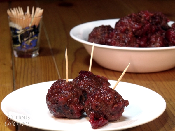 蔓越莓肉丸——奇妙的菜肴