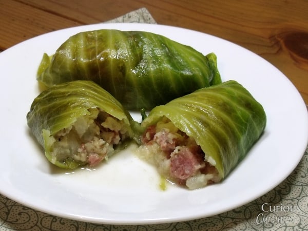 咸牛肉卷心菜卷|好奇的烹饪