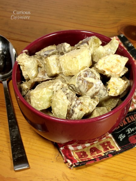 烤百里香和迷迭香土豆沙拉来自好奇Cuisiniere