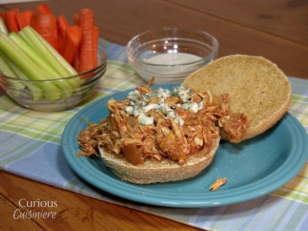 Buffalo Chicken - lightup and Crock Pot from Curious Cuisiniere