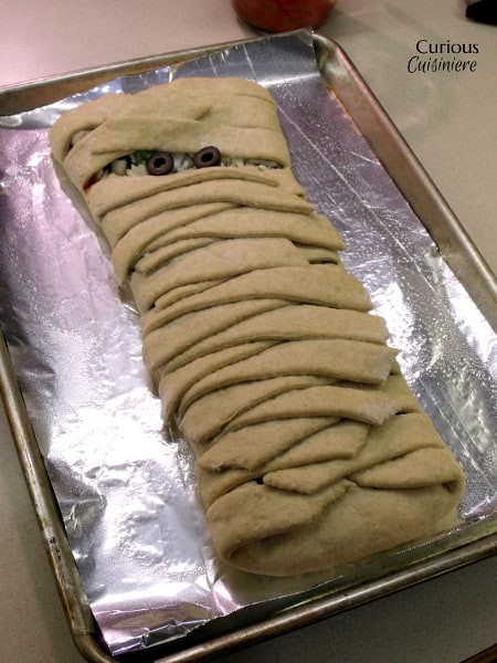 《好奇厨艺》里的Calzone木乃伊gydF4y2Ba