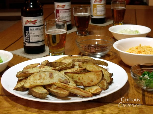 来自Curious Cuisiniere的烤土豆玉米片gydF4y2Ba