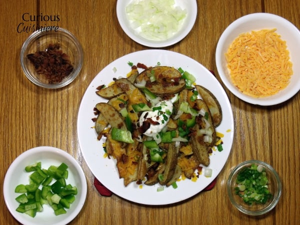 来自Curious Cuisiniere的烤土豆玉米片gydF4y2Ba