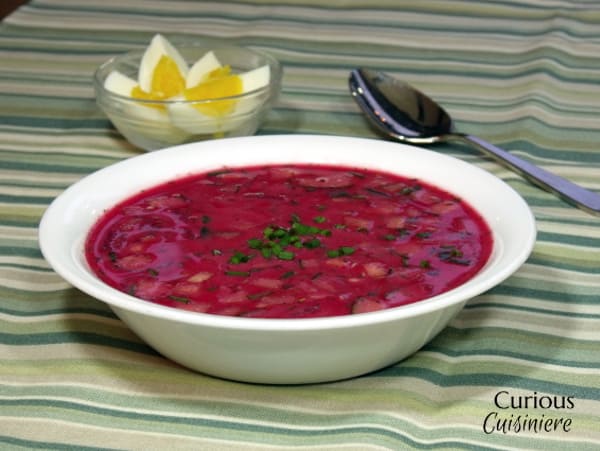 来自好奇烹调的甜菜汤#summer #soup #recipes #polish