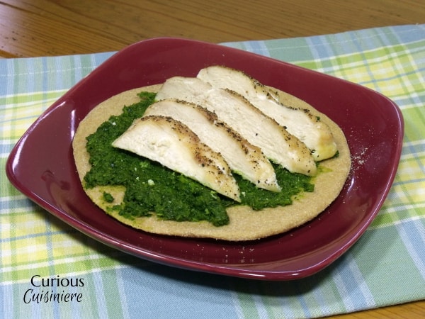 鸡肉和西兰花pesto pitas从好奇钓鱼#weekdaysupper #choosedreamsGydF4y2Ba