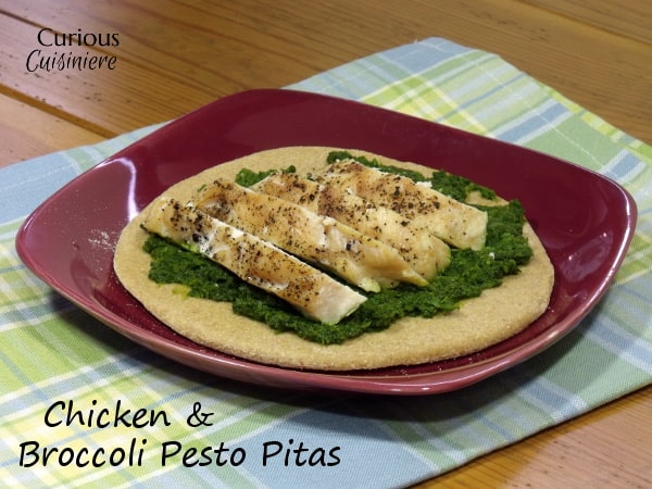 鸡肉和西兰花pesto pitas从好奇钓鱼#weekdaysupper #choosedreamsGydF4y2Ba