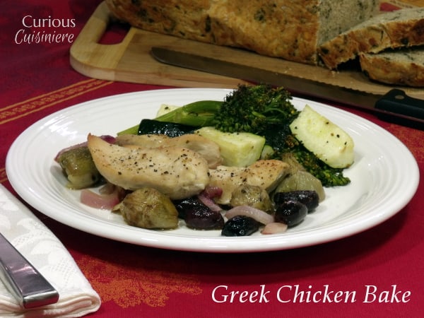 希腊鸡肉烘烤来自好奇的烹饪GydF4y2Ba