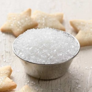 不同类型的糖 - 来自http://www.kingarthurflour.com/shop/items/sparkling-white-sugar-1-lb的图像