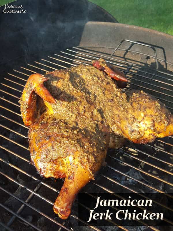 辣，谢谢，略带甜。这个Jamaican Jerk Chicken Refipe将完美的加勒比风格添加到夏季露水。|m.jamahire.com.