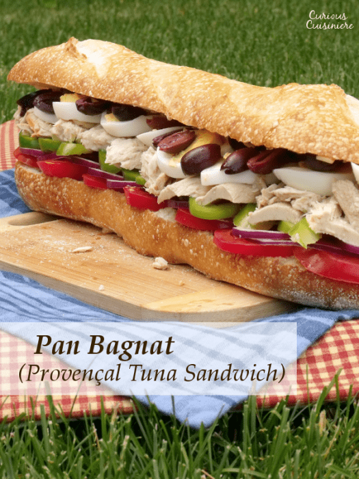 Pan Bagnat是法国人占据了金枪鱼三明治，这是完美的，适合您的下一个夏季野餐。|m.jamahire.com.