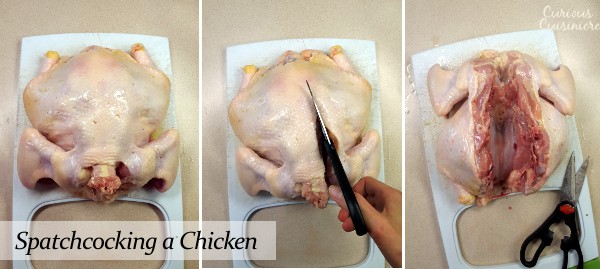 在烤箱或烤架上轻松地切开鸡肉，烹饪速度更快，更均匀。