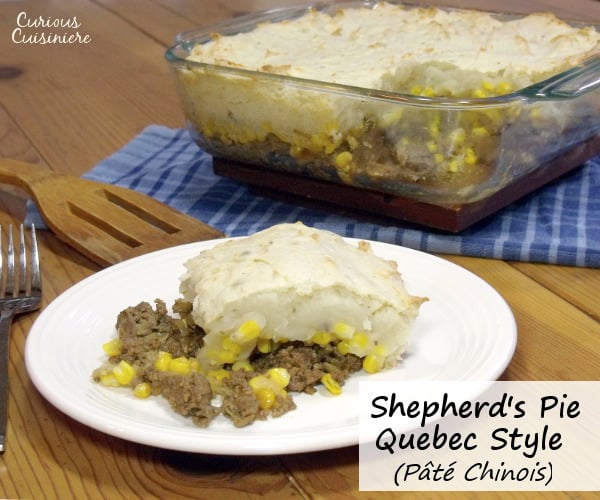 土豆、碎牛肉和玉米混合在加拿大版本的牧羊人馅饼中m.jamahire.com