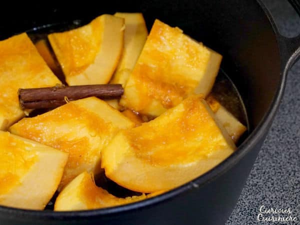 类似于美国的蜜饯山药，Calabaza En Tacha或蜜饯南瓜是一种非常温暖的秋季美食。| m.jamahire.com