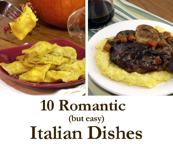 用这些令人印象深刻、浪漫的意大利食谱让你的爱人惊叹。它们超级简单，但我们不会说出来!| www.CuriousCuisiniere.com