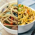 Lo Mein和Chow Mein之间有什么区别？
