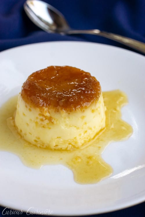 西班牙布丁是一种蛋羹甜点，给客人留下深刻印象，它可以提前做好。西班牙蛋挞是奶油，焦糖，美味!| www.CuriousCuisiniere.com