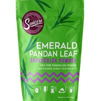 Suncore Foods - 100% Pure Pandan Leaf Natural Supercolor Powder, reseal, 3.5oz (1 Pack)