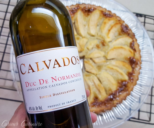 Tarte Normande（法国Apple Tart）的Calvados