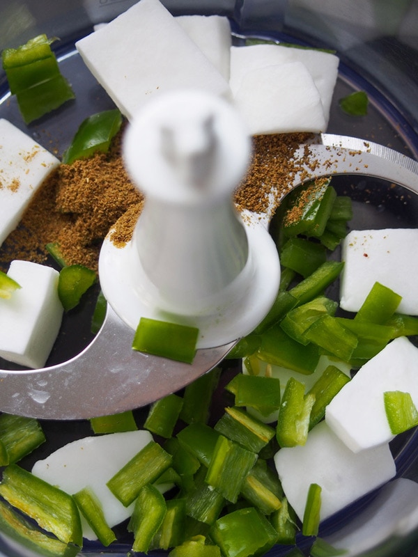 椰子辣椒酱的配料