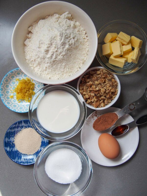 Cozonac罗马尼亚复活节面包成分