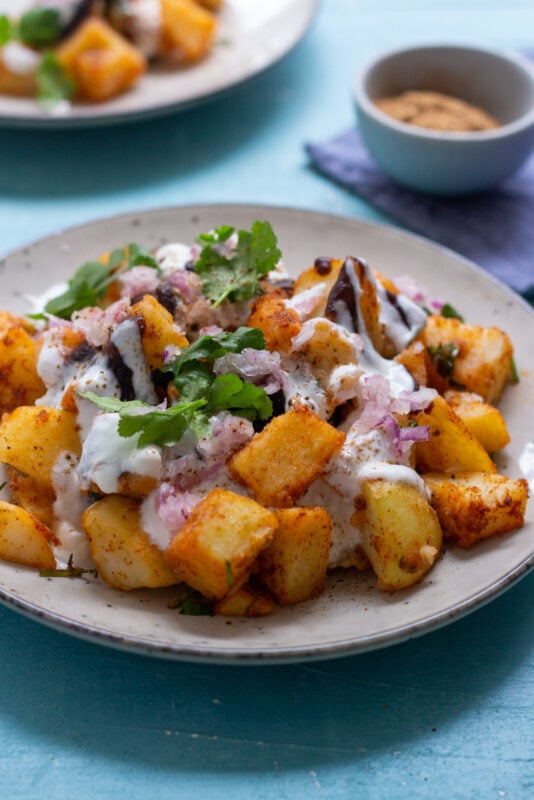 Alloo Chaat脆皮土豆香菜