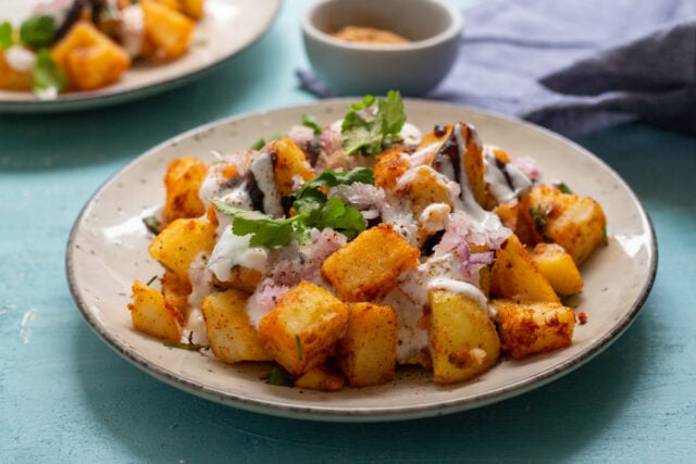 Alloo Chaat - 咖喱土豆板