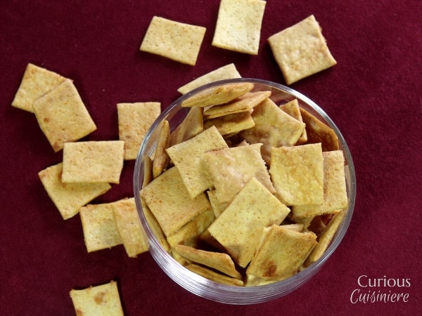 酸面团奶酪饼干通过好奇的Cuisiniere