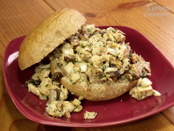 无花果鸡肉沙拉来自好奇烹调的