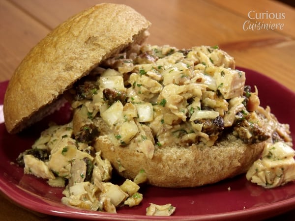 无花果鸡肉沙拉来自好奇烹调的