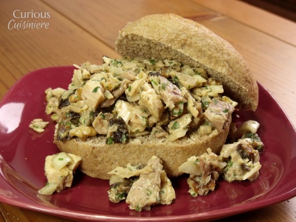 无花果鸡肉沙拉来自好奇烹调的