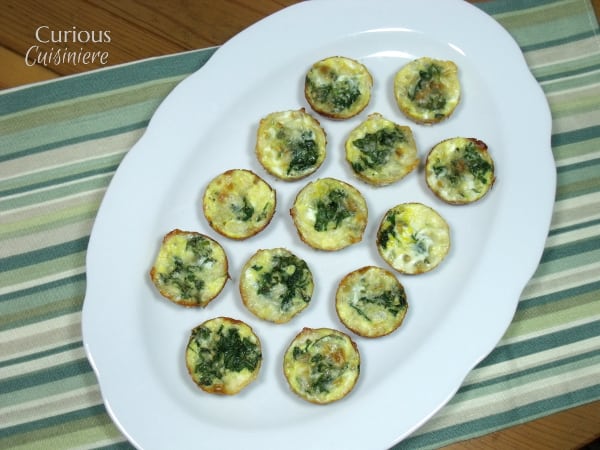 马铃薯将意大利菠菜迷你乳蛋饼从好奇的烹饪中脱颖而出