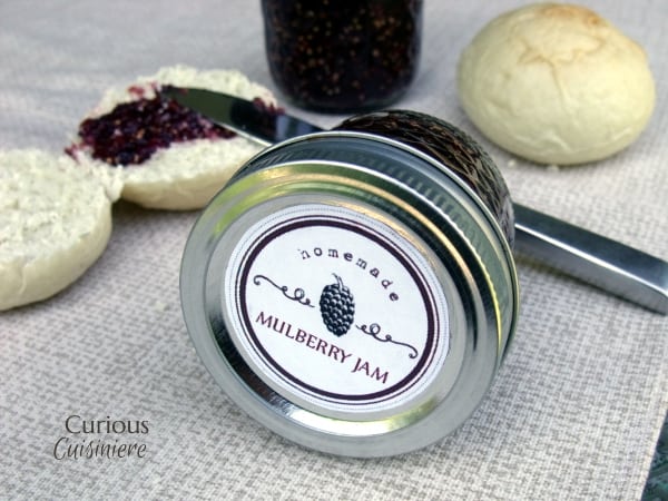 来自Curious Cuisiniere的桑椹果酱