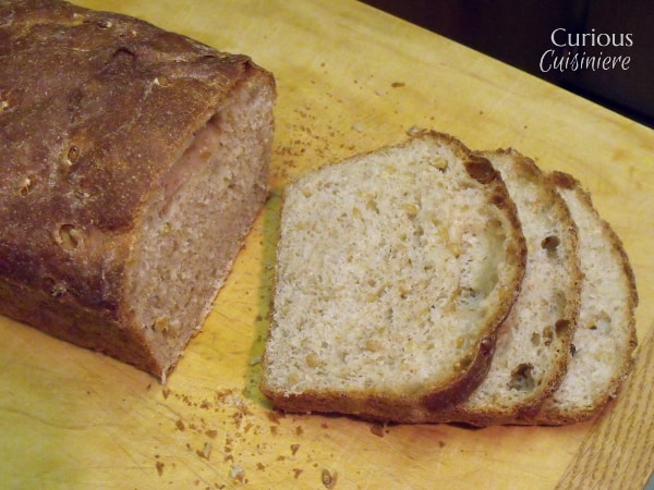 来自Curious Cuisiniere的浸泡过的Wheatberry面包