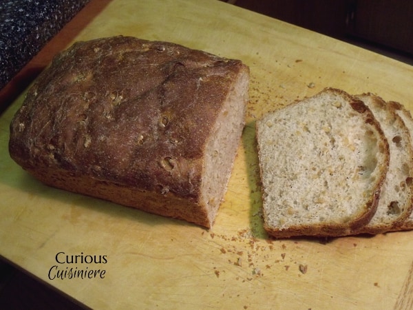 来自Curious Cuisiniere的浸泡过的Wheatberry面包