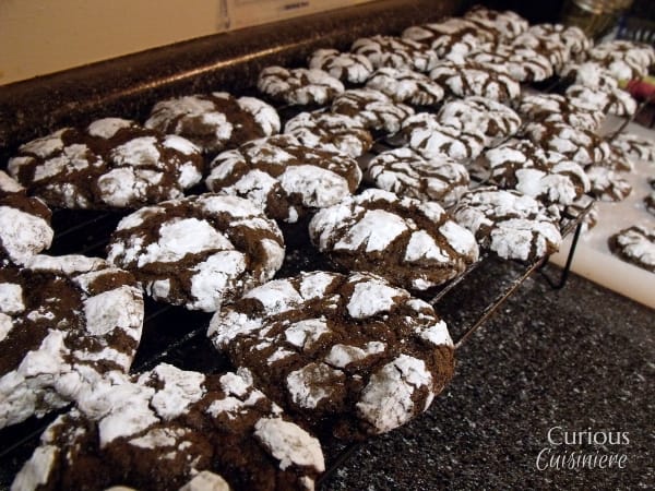 来自好奇烹调的巧克力皱纹曲奇饼G.ydF4y2Ba