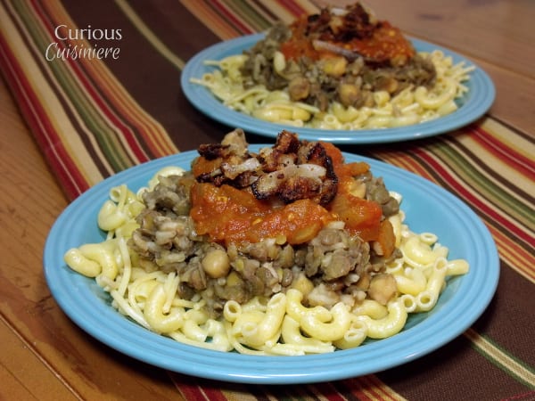 来自好奇烹调的Kushari