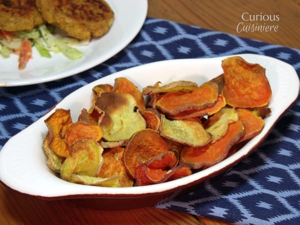 好奇厨艺店的烤甘薯片