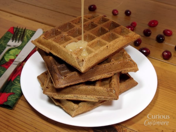 Curious Cuisiniere的圣诞华夫饼gydF4y2Ba