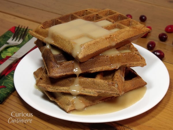 来自好奇烹调的圣诞节华夫饼干gydF4y2Ba