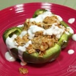 布法罗鸡酿辣椒