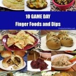 游戏日的10个手指食物和蘸酱