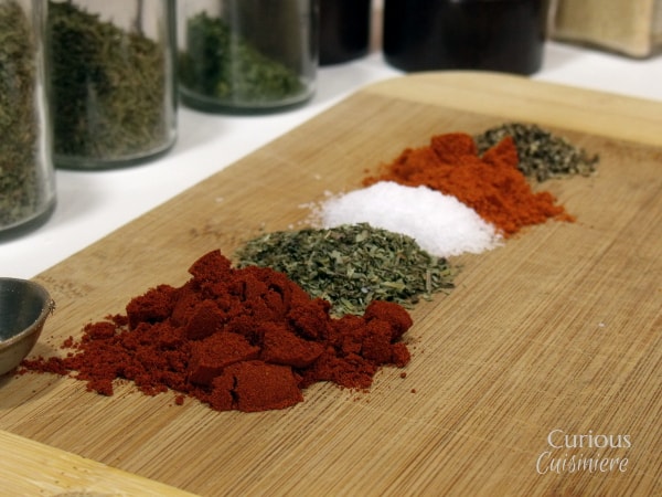 Cajun Creole调味来自好奇的烹饪