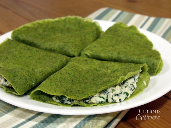 Shamrock Spinach repes来自好奇烹饪