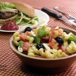 披萨意大利面沙拉#周日晚餐