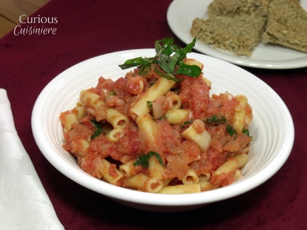 来自Curious Cuisiniere的健康通心粉真主安拉伏特加gydF4y2Ba