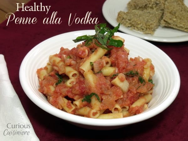 来自Curious Cuisiniere的健康通心粉真主安拉伏特加gydF4y2Ba