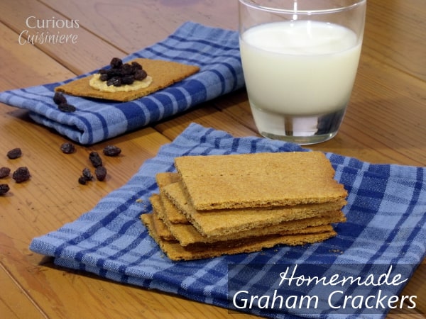 来自Curious Cuisiniere自制全麦饼干